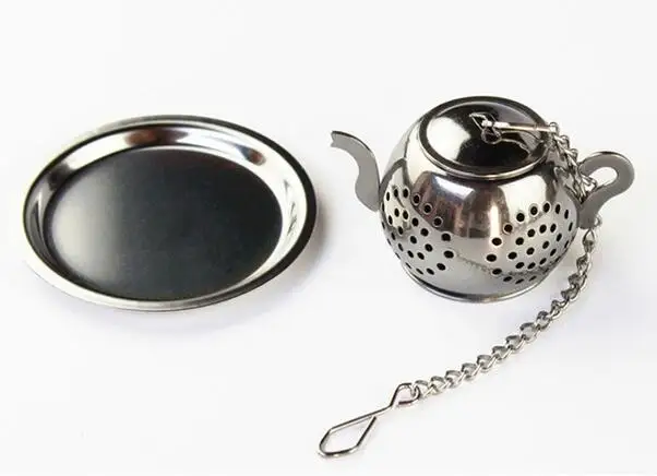 

MINI Cute Stainless Steel Tea Infuser Pendant Design Home Office Tea Strainer Gift Teapot Type Creative Tea Accessories