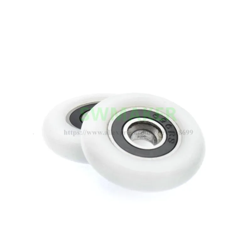 

1pcs 19 mm 20mm 23 mm 25 mm 27 mm high quality bearing steel wear-resisting wheel single pulley in shower(not include the screw)