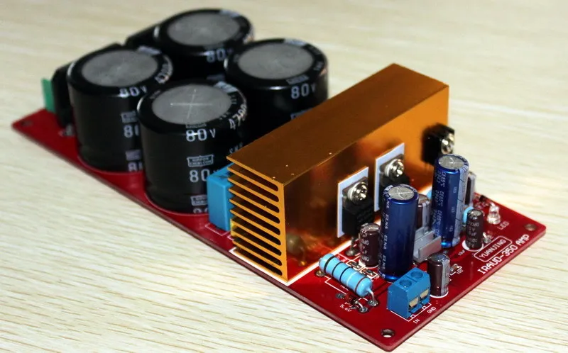 

IRS2092 Class D amplifier finished board ( dual rectifier latest edition ),Using original IRS2092, IRFB23N20D