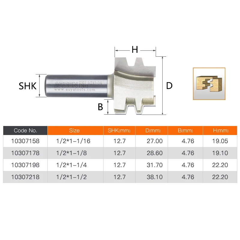 1pcs Two Flute Cutters Embouts Routeur Woodworking Tools 15 Deg Tenon Arden Router Bit Aper Reed Bits Milling Cutter