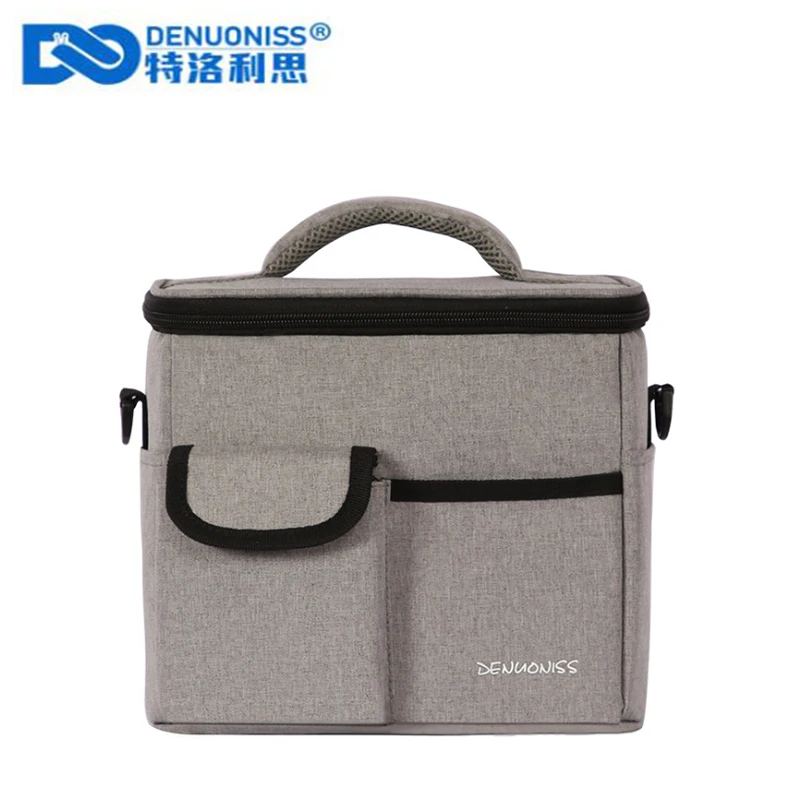 

DENUONISS Insulated Leakproof Lunch Bag Lunch Box For Adults Kids, Stylish Cooler Bag for Office School Picnic Adjustable