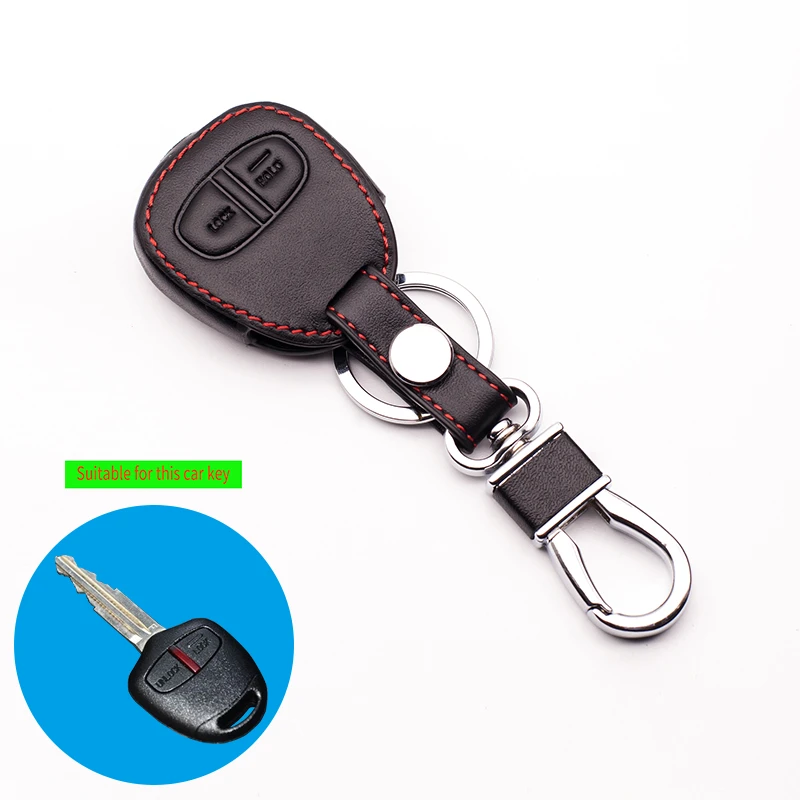 For Mitsubishi outlander ex Lancer/ for Mitsubishi Asx Pajero 2 Buttons Key Chain Remote Control Car Key Cover Case starline a93