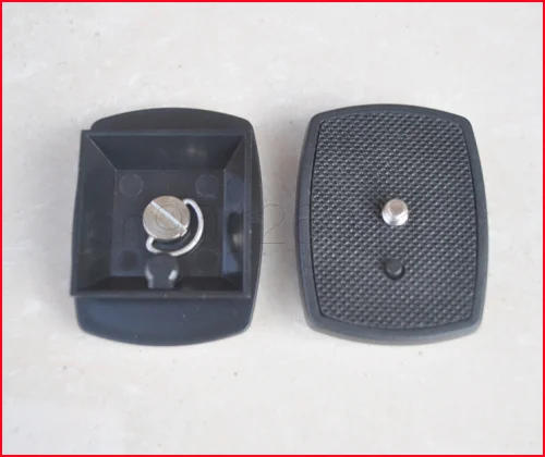Leve Parafuso de Cabeça Prato de Liberação Rápida Tripé Monopé adaptador de Montagem para Yunteng 690 668 600 800 Cambofoto Velbon