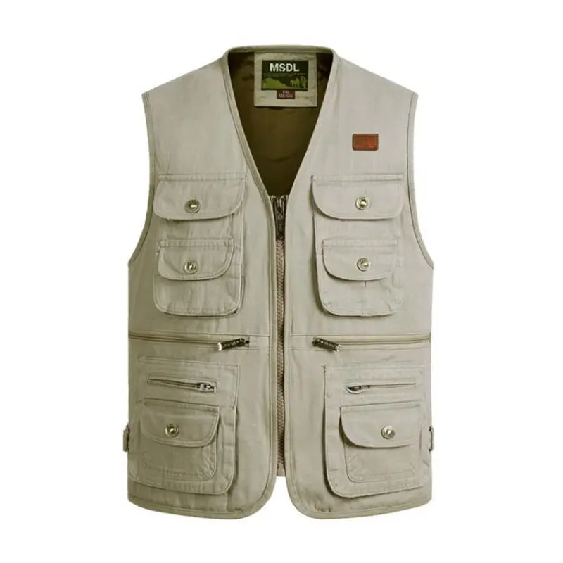 New Summer men Outdoors Travels Vests Mesh Vest  Photographer Vest Shooting Vest with Many Pocket Wholesale size S-4XL