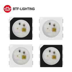 WS2813 (6pins) Dual-signal 5050 SMD Black/White version WS2813 Individually Addressable Digital RGB LED Chip 5V 100~1000pcs