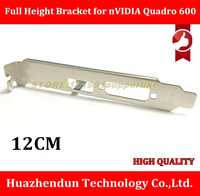 Original Graphics Card Baffle Full Height Bracket for Quadro 600 Q600 Graphics Video Card DP+DVI