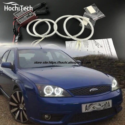 Фара HochiTech ccfl «ангельские глазки» для FORD Mondeo MK3 6000 2001 2003 2004 2005 2006