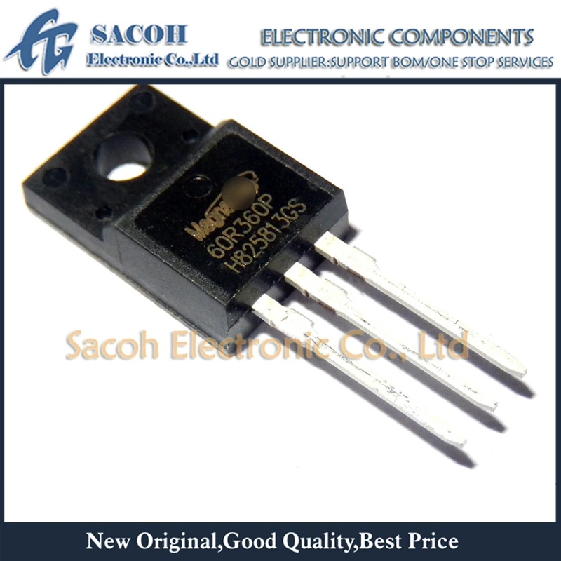 

Refurbished Original 10Pcs/Lot MMF60R360P 60R360P OR IPA60R360P7 OR IPA60R360P7S 60R360P7 TO-220F 11A 650V N-Channle MOSFET