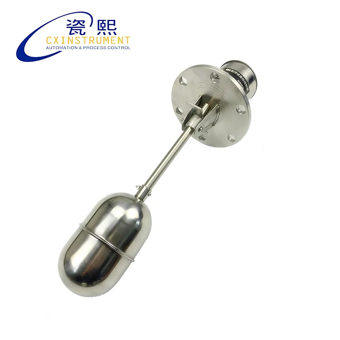 

The UQK level Switch with All stainless steel Material and flange connection Horizontal installation water tank level switch