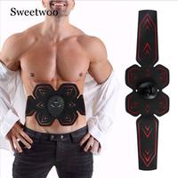 Smart EMS Press Trainer Electric Muscle Simulator Massage Abdominal Muscle Sports Academy Gym Home Exercise Fitness Body Machin