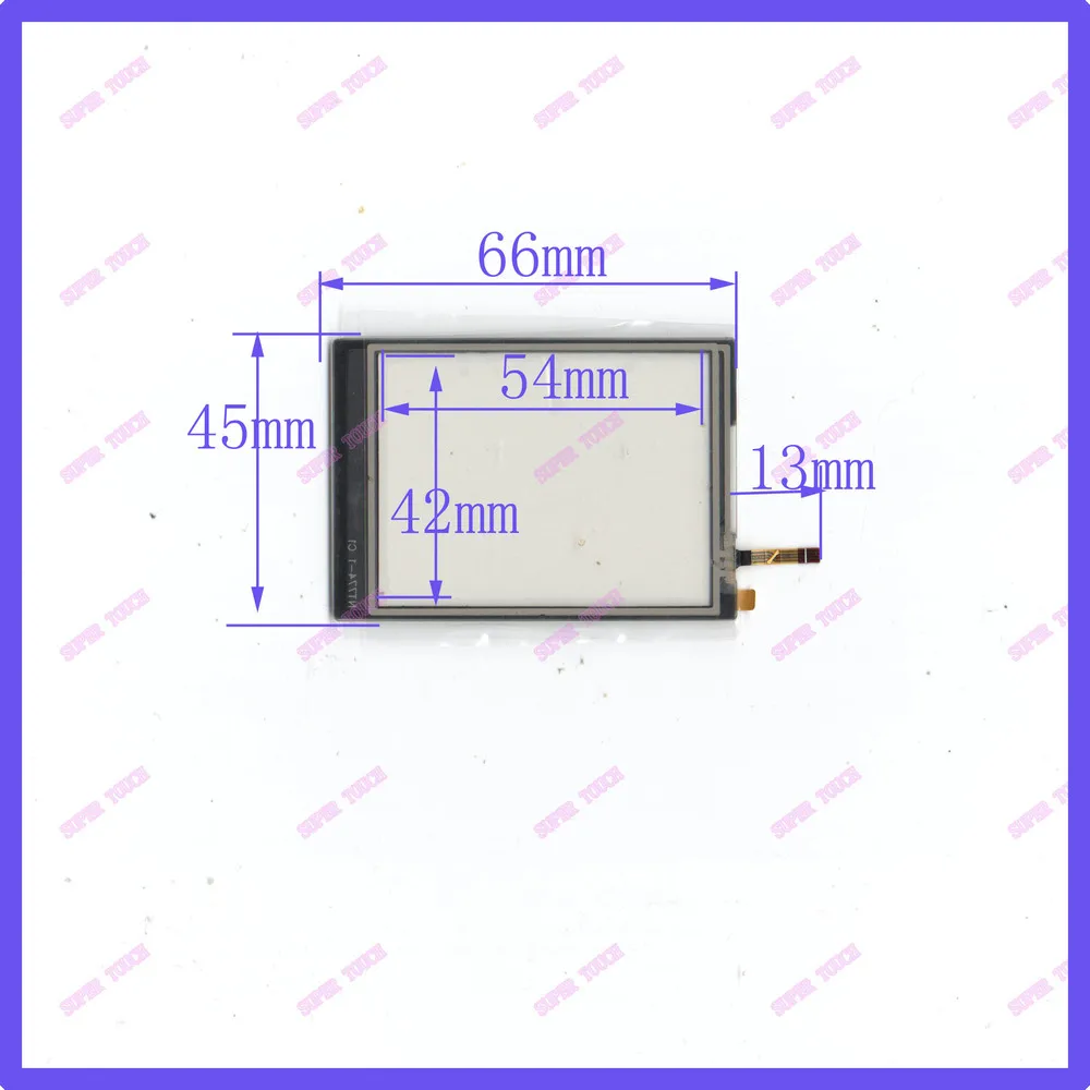 

2.8-inch four-wire resistive touch screen outside screen handwriting screen digital 66 * 45 barcode scanner external screen