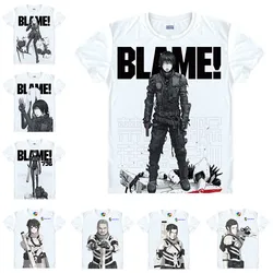 Coolprint Motivs hentai Shirt BLAME T-Shirts Multi-style Short Sleeve Killy, Cibo Anime Cosplay Shirts Kawaii