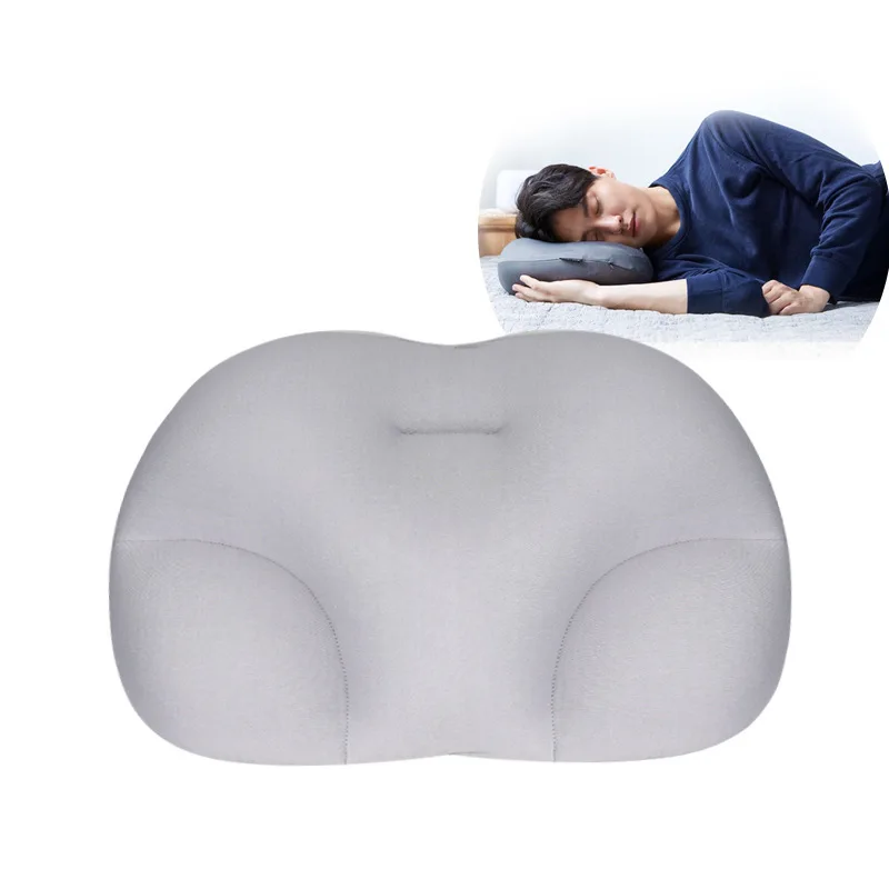 Deep Sleep Addiction 3D Pillow Ergonomic Washable Travel Neck Pillows Head Rest Sleep Cushion With Micro Airballs Filling