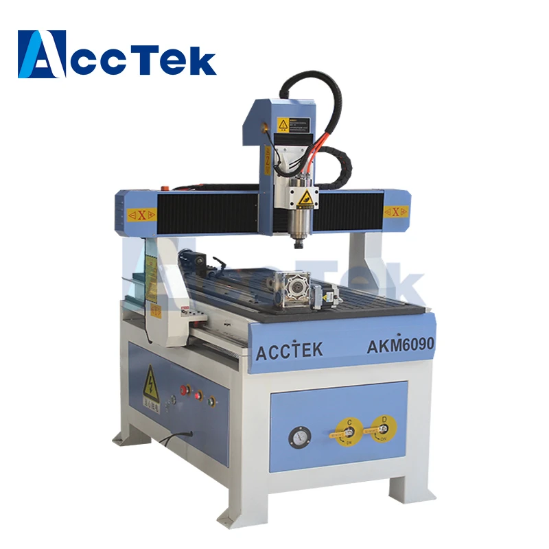 2022 رخيصة الصين AccTek 6090 باستخدام الحاسب الآلي أجهزة التوجيه ثلاثية الأبعاد/مصغرة نحت جهاز التوجيه باستخدام الحاسب الآلي