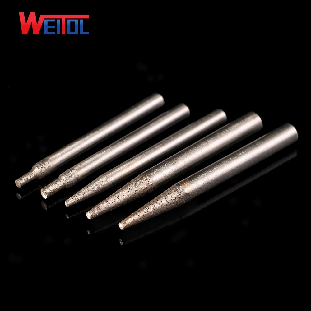 Weitol 6/8/10/12mm shank stone engraving bits Sintered stone carving tools diamond router bits CNC milling cutter