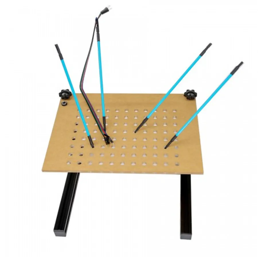 LED BDM Frame with Mesh and 4 Probe Pens for BDM100 Fgtech Dims-port ECU Programmer