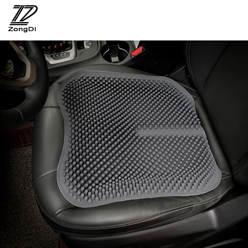 ZD Silicone Anti-skid massage cushion car seat cover For Volvo Toyota Chevrolet cruze Opel astra h Nissan qashqai Peugeot 307