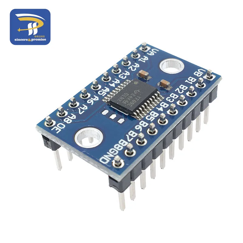 1.8V 3.3V 5V TXS0108E module 8 Channel Logic Level Converter 8 Way Convert TTL Bi-directional Mutual Convert