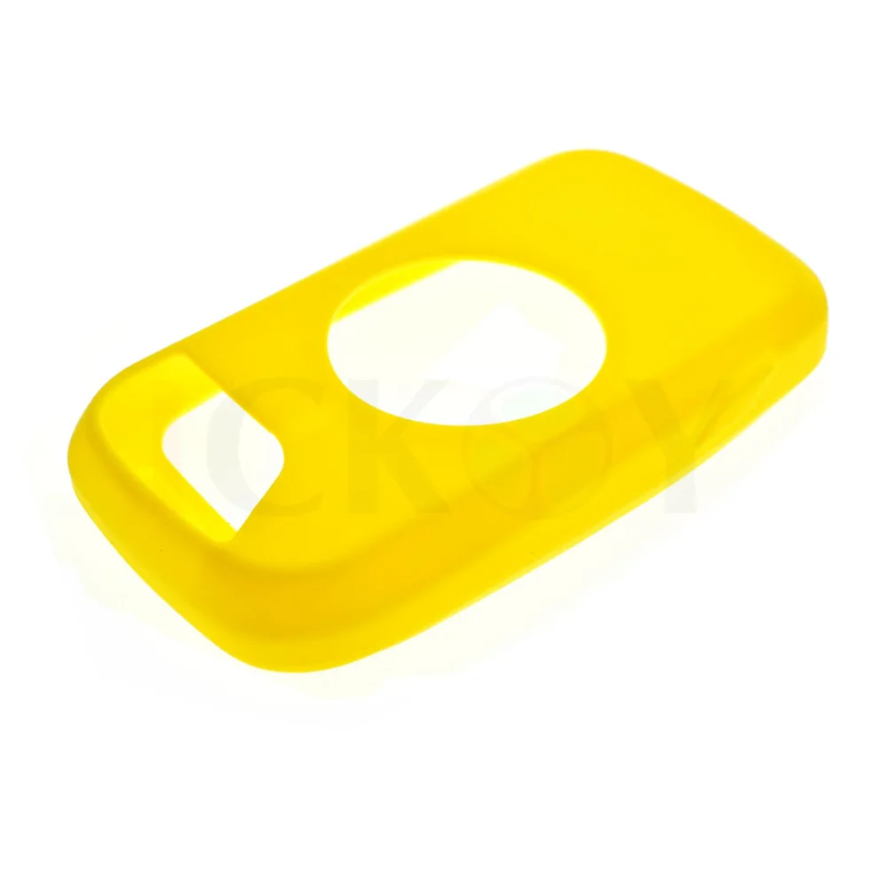 Funda negra de goma de silicona para ciclismo de carretera/montaña al aire libre + Protector de pantalla LCD para Garmin Edge 1000