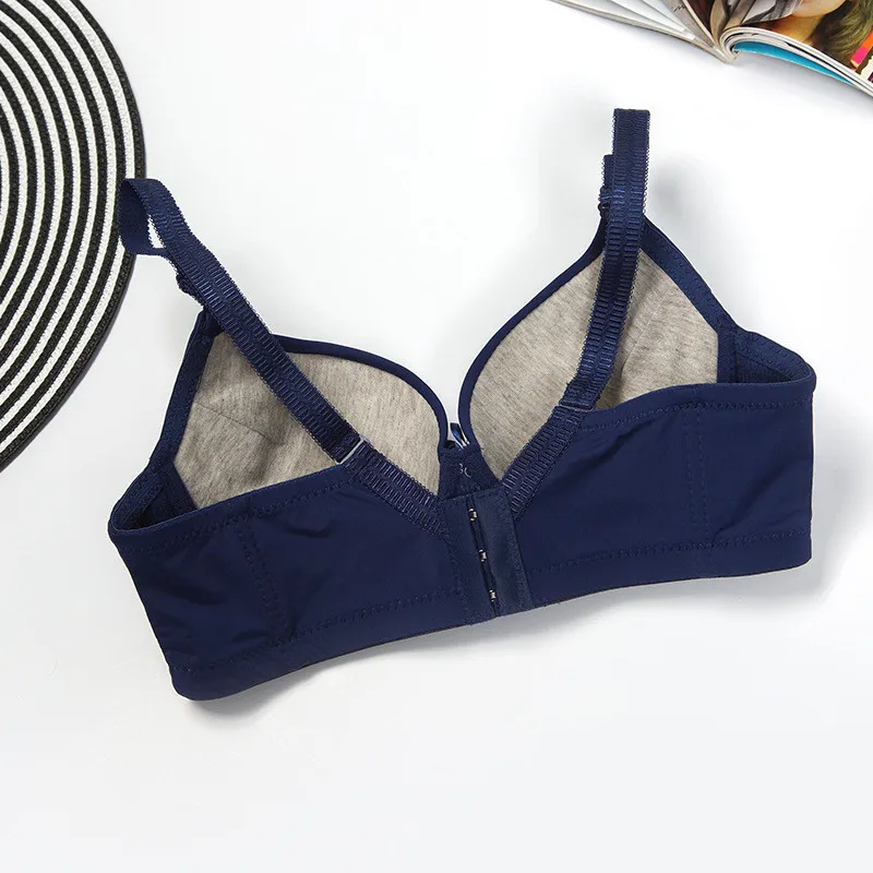 2018 Summer Velvet feels Smooth Fabric Girls Traing Bra For Students Push Up Bra Underwear Teenage Bra for Children