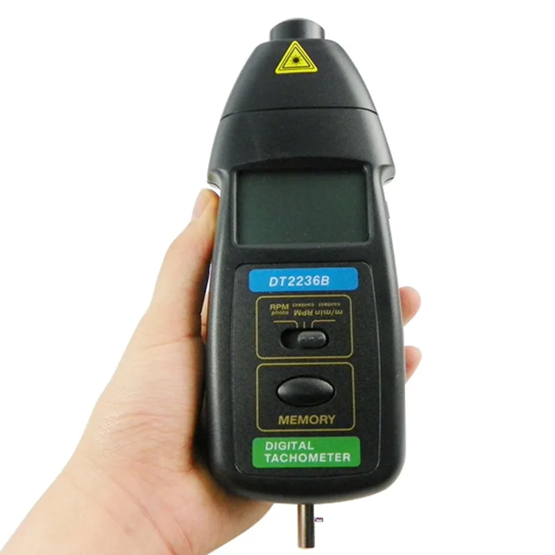 

DT2236B line speed meter, photoelectric contact dual-purpose tachometer / line speed meter