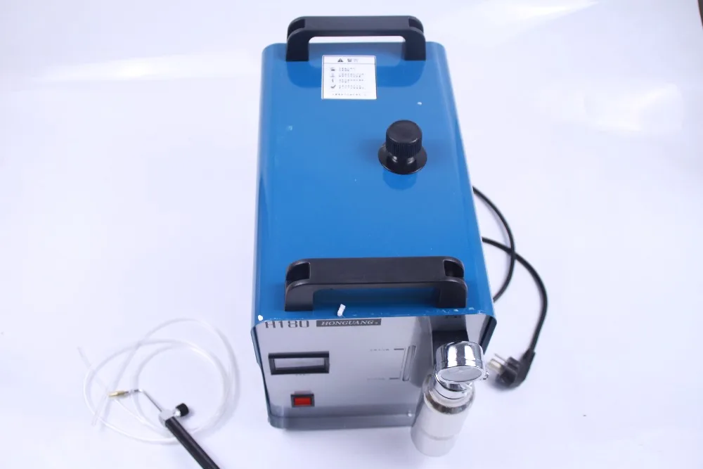 H180 95L Portable Oxygen Hydrogen Water Welder Flame Acrylic Polishing Machine