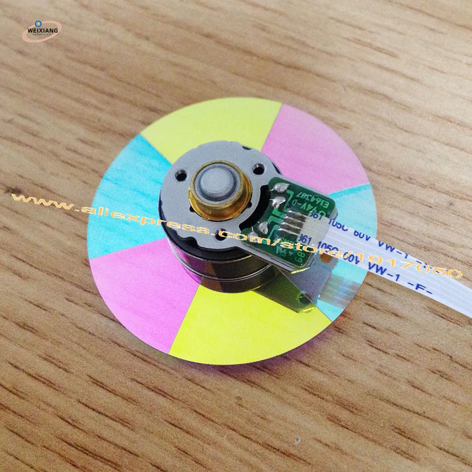 Original Farbe Rad Für Optoma H27 DLP Projektor Farbe Räder mit Drei Monate Garantie 6 segmente 46mm