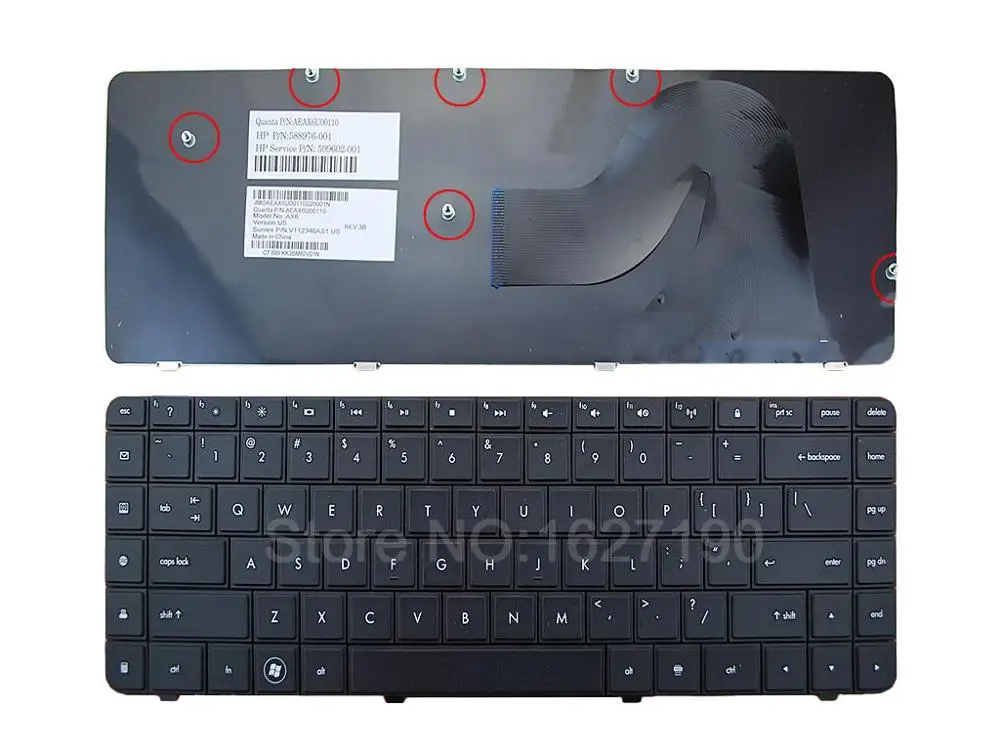 

New US Keyboard for HP CQ62 CQ56 BLACK ( OEM ) PN: AEAX6U00110 Repair Replacement Notebook/Laptop keyboards