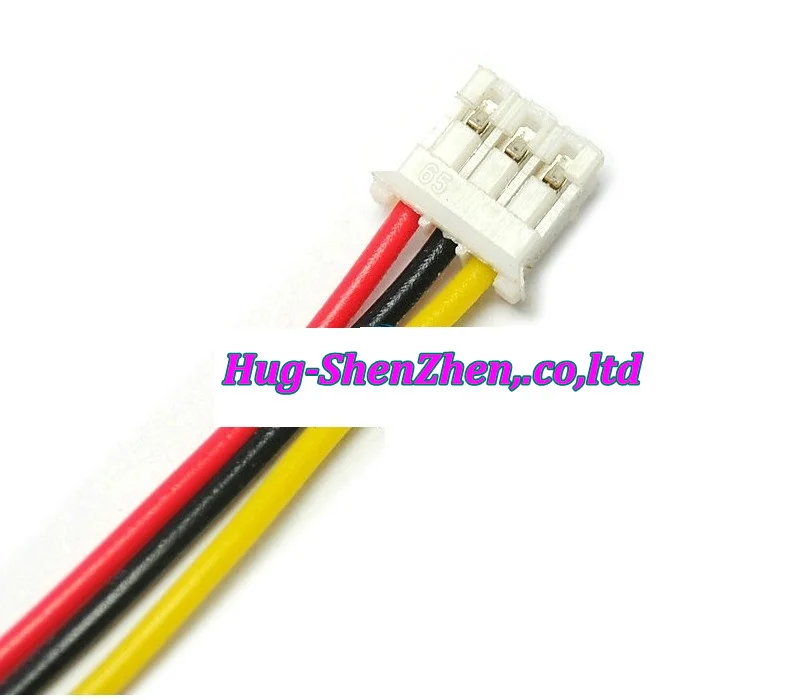 NEW JST 2.0mm PH2.0 PH 2.0 3pin  connector with cable 300mm wire 24AWG--100pcs/lot