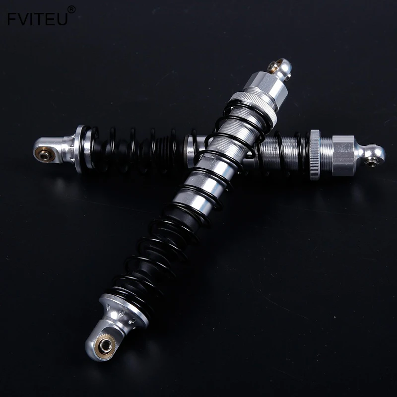 FVITEU CNC 8mm Alloy Front Shock Absorber Set for 1/5 HPI Baja 5B SS 5T 5SC Rovan King Motor