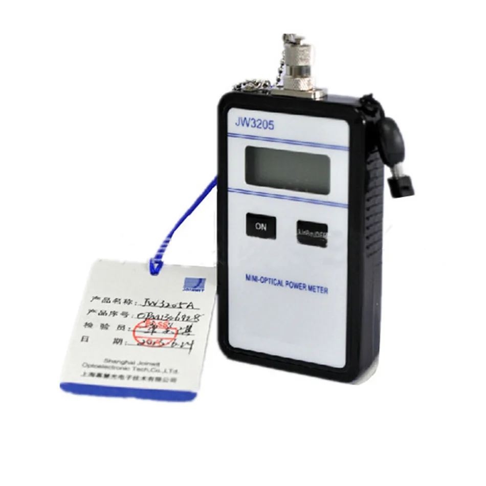 

JW3205 A/B/C/D Mini Fiber Tester Optical Power Meter CATV Engineering Communication Sensing Research