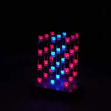 Electronic assembly kits light cube led cube diy  Electronic  kits