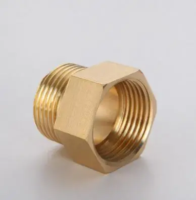 

2PCS 1/2" Male -3/4" Female Brass Pipe Adapter Coupler Connector