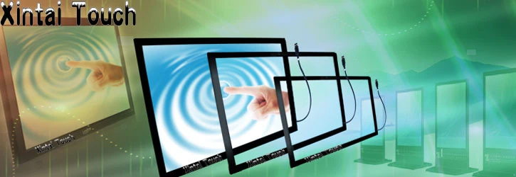 

Xintai Touch Hot selling 46 inch 4 points transparent IR touch screen for open frame touch monitor