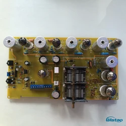 IWISTAO Tube FM Stereo Radio Head Finished PCBA Kit or Empty Board 6C11 No Including Power Transformer HIFI Audio 110V/220V DIY