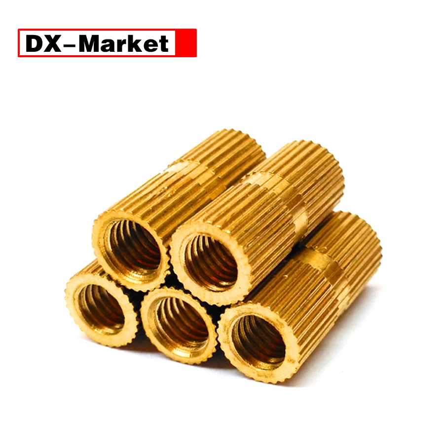 m5 Mur Sisipkan, Pengikat Mur Kompresi Kuningan, B011