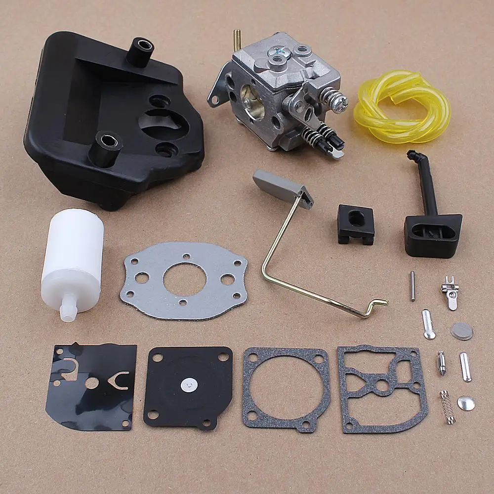 Filtro Aria carburatore Carb Kit Per Husqvarna 36 41 136 137 141 142 Motosega 530071987 530019172 530035482 Zama C1Q-W29E