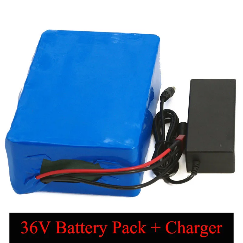 Liitokala 36v 20ah 18650 bateria de lítio 36v bicicleta elétrica baterias 20000mah 1000w scooter com 30a bms + 42v 2a carregador