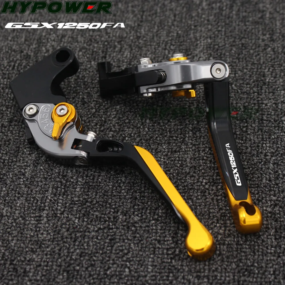 Adjustable Folding Motorcycle Brake Clutch Levers For SUZUKI GSX1250 F/SA/ABS GSX1250FA GSX 1250 FA 2010-2016