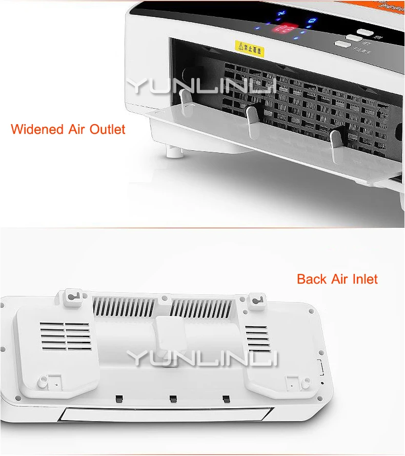 المنزلية الكهربائية سخان 2000W كبيرة الطاقة الدافئة الهواء منفاخ غرفة المعيشة/الحمام المزدوج استخدام أدفأ مع تجفيف وظيفة TB-008A