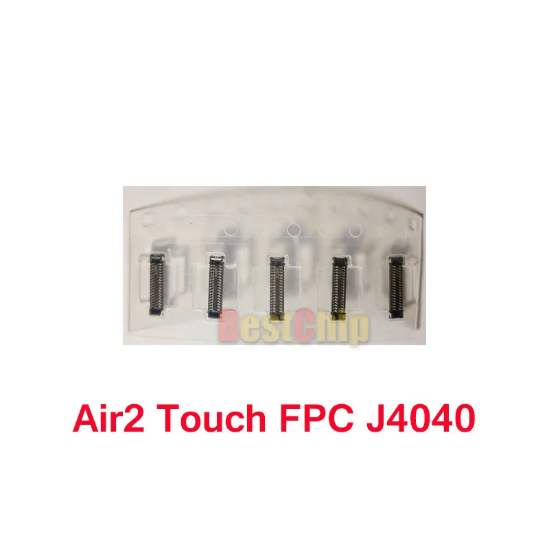 5pcs/lot J4040 Touch screen digitizer for iPad Air 2 ipad6 6 Air2 FPC contact short connector on motherboard 34pins