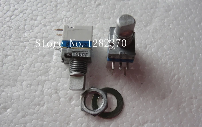 

[BELLA] Japan's imports TOCOS single joint potentiometer with switch potentiometer B10K intercom handle half 11MMF --50PCS/LOT