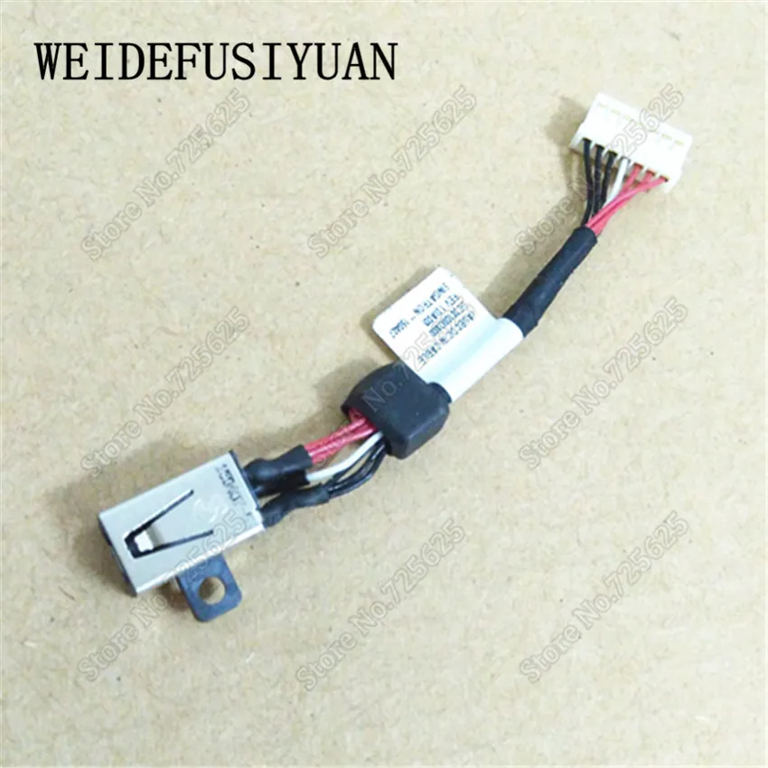 New DC Power Jack with Wire Harness For Dell 9550 9560 9570 M5510 5520 5530