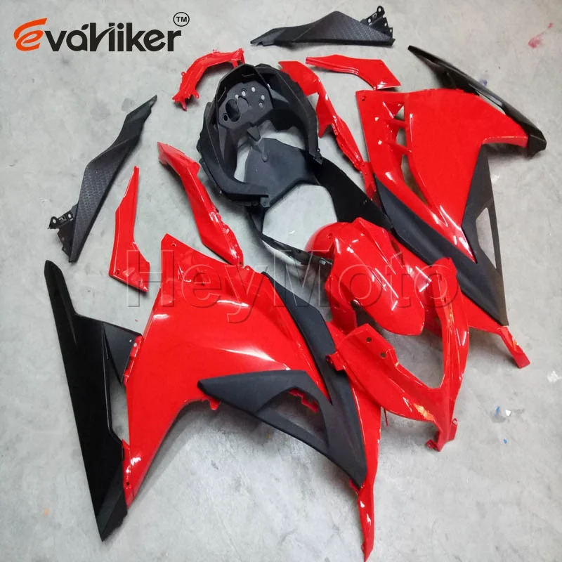 

Custom ABS fairing for 13 14 ZX300R EX300 2013 2014 red ZX300R EX 300 13 14 Injection mold bodywork kit motorcycle fairings