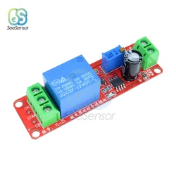 NE555 0~10S Adjustable Module DC 5V 12V Time Delay Relay Shield Timer Control Switch Pulse Generation Duty Cycle