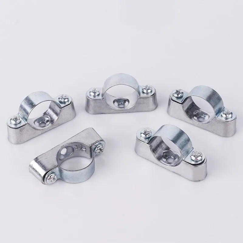 Pipe Clamp 5Pcs/Lot With Screw FromThe Wall Yards Away From The Wall Of The Card Saddle Card Galvanized By The