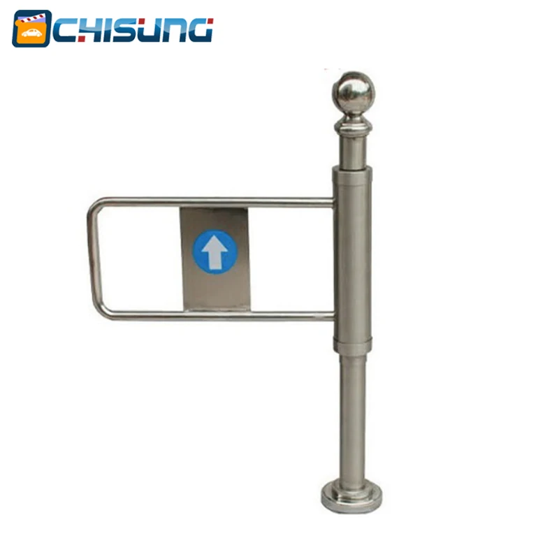 

New Wholesale Cheap single way control supermarket swing gate turnstile barrier for entrance