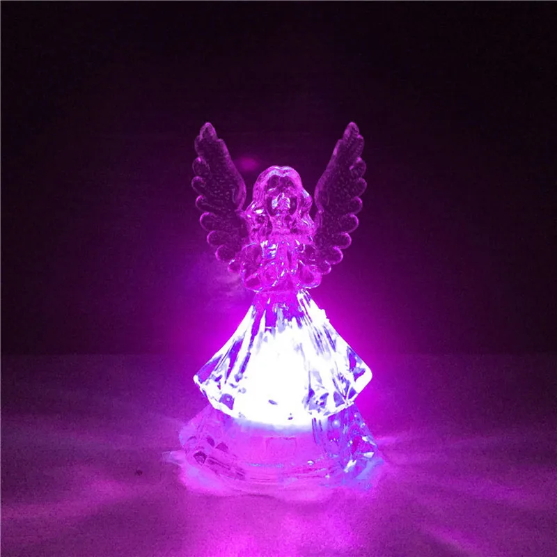 360pcs Mini Cute LED Angel Night lights Lamp Novelty Gifts for Home Christmas New Year Fairy Wedding Decoration ZA5285