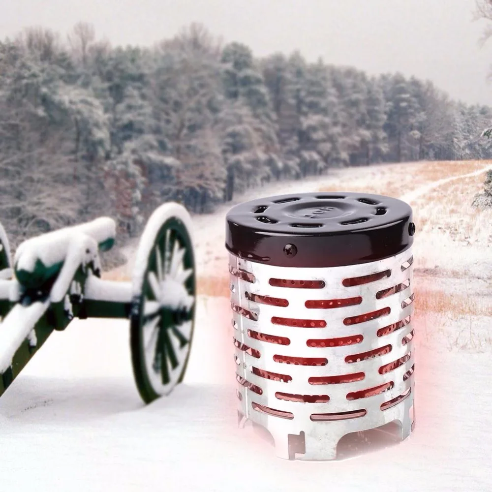Mini Stove Heater Warmer Cover New Spot Far Infrared Outdoor Travel Camping Equipment Heating Cover