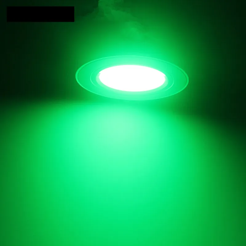 Spot lumineux LED encastrable aux couleurs changeantes pour le plafond, luminaire décoratif de plafond, idéal pour un couloir, 3/5/7/9W, ac 230v